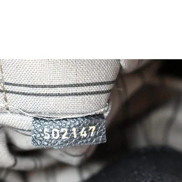 LOUIS VUITTON  Melie Empreinte Leather Hobo Shoulder Bag Black - Picture 10 of 12